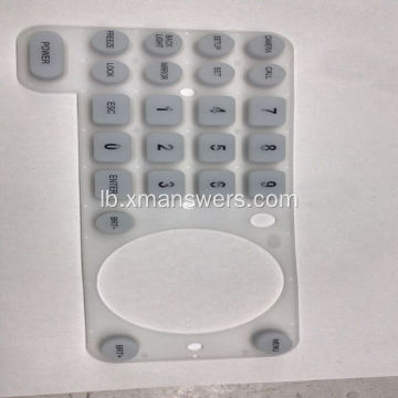 OEM Silikon Gummi Tastatur fir Fernseh Fernsteierung